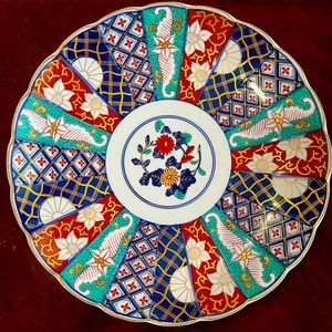 Arita Japanese plate